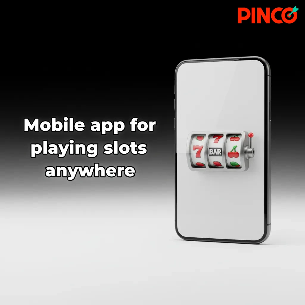 Smartphone with slots app open, clean interface and spin button; balance synced across mobile and desktop.