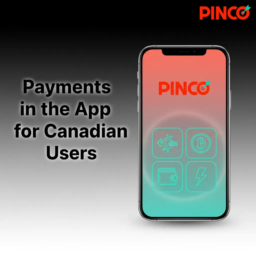 Phone screen showing Canadian CAD payment methods: Interac, Gigadat, Visa, Mastercard; instant deposits, fast withdrawals.