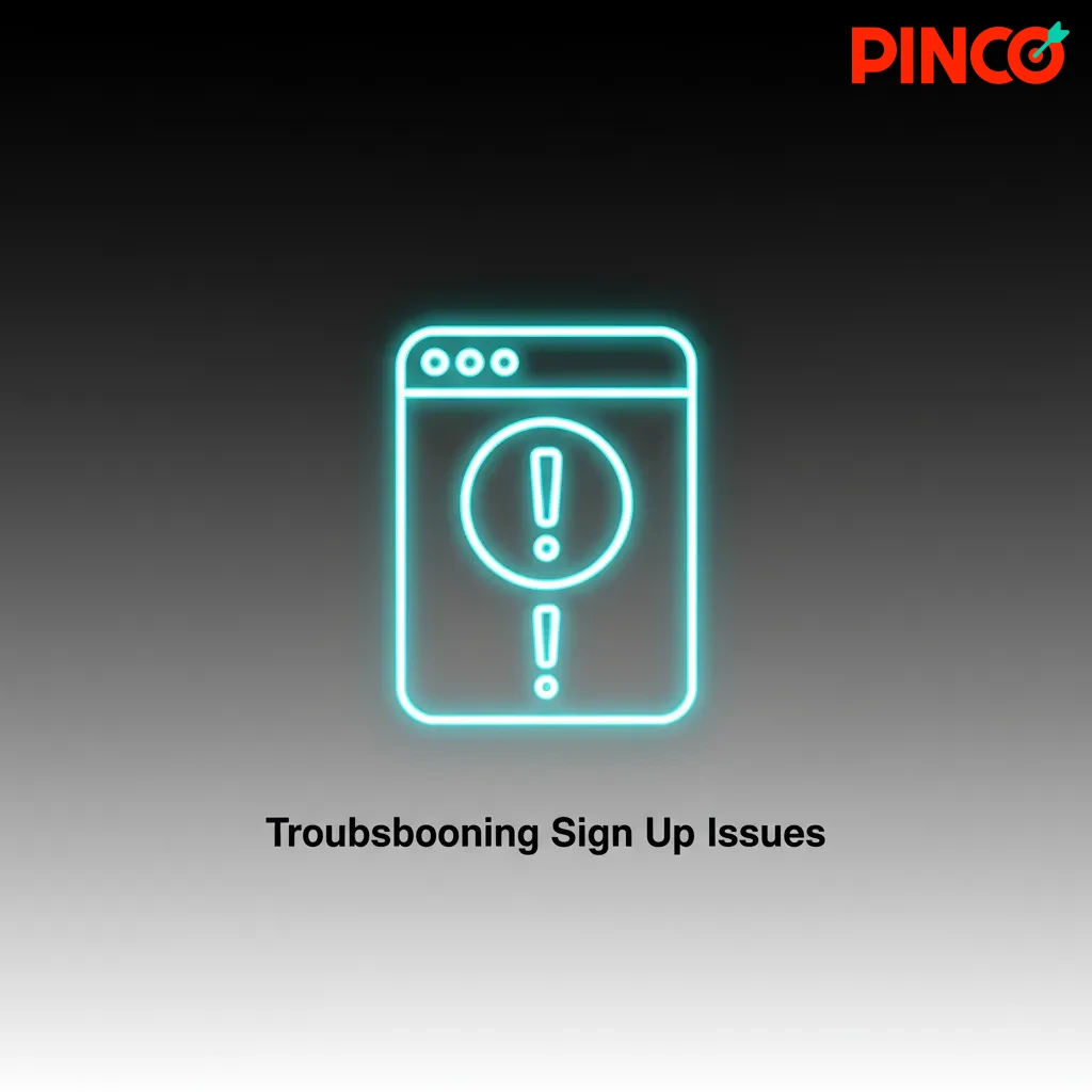 Troubleshooting sign-up issues guide listing fixes for SMS code, email in use, document checks, app install, and location.