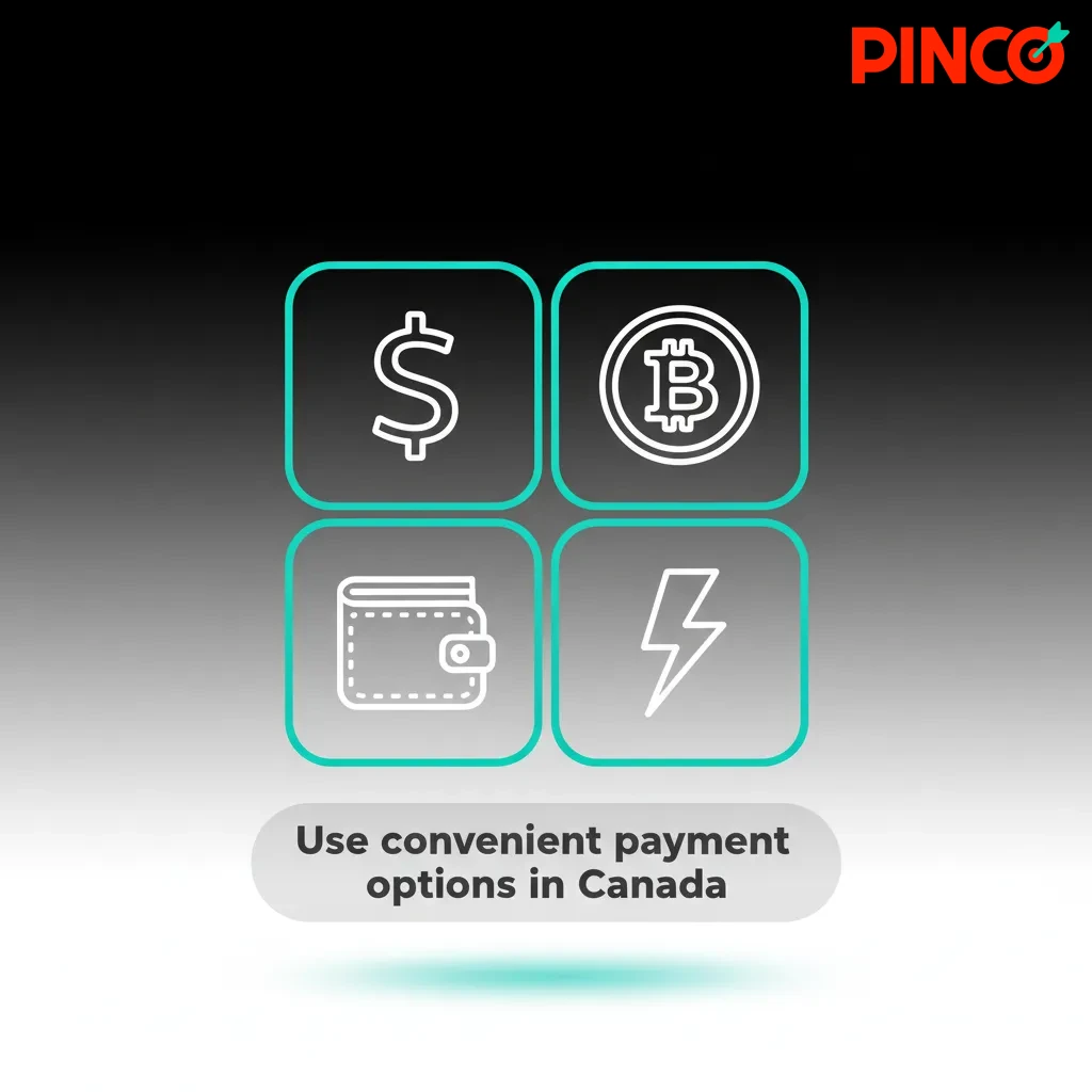 Secure Canadian payment options: Interac e-Transfer, Interac Online, Visa, Mastercard, bank transfer, Paysafecard.