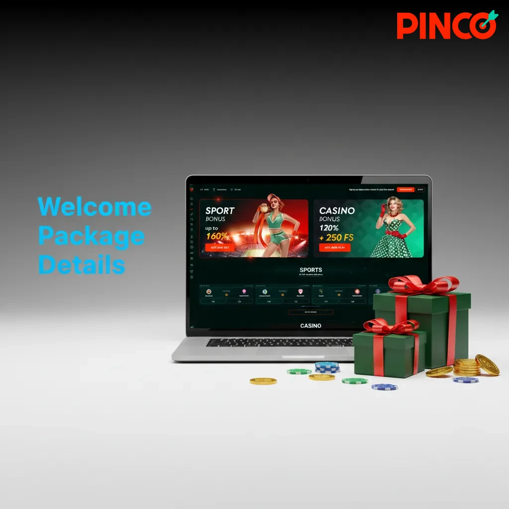 Graphic showing casino welcome up to C$7,500 + 250 free spins over 4 deposits; sports first bet insurance up to C$250.