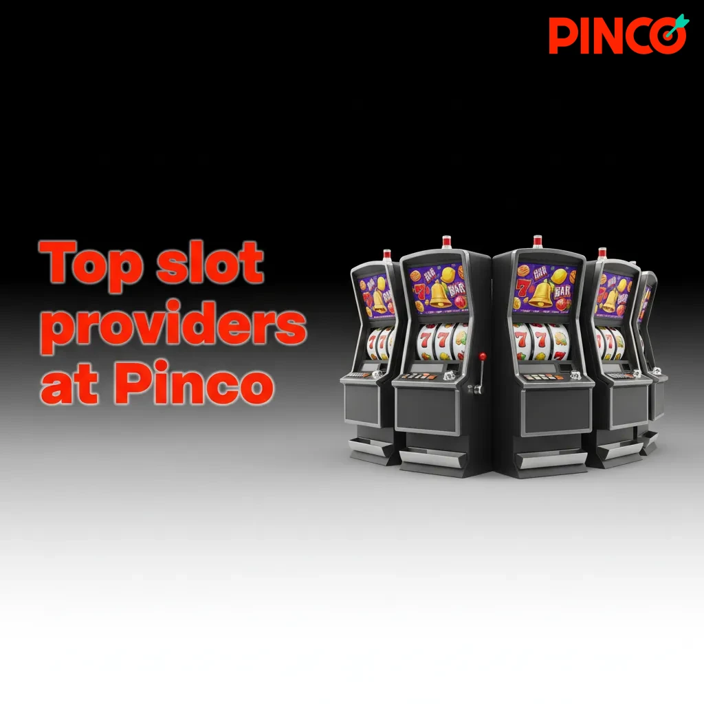Top slot providers at Pinco: 80+ studios incl. Pragmatic Play, NetEnt, Play'n GO, Games Global, BTG; new titles monthly.