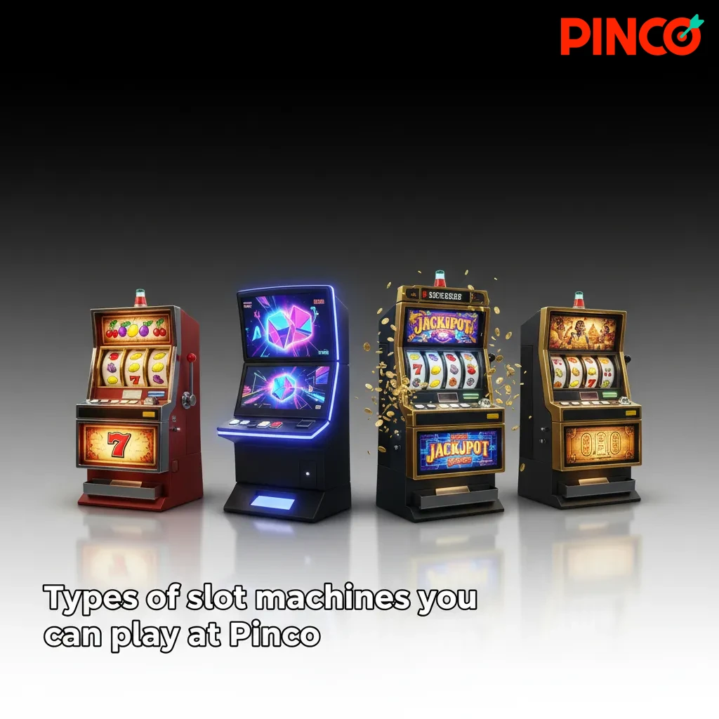 Pinco slot types: classic 3-reel, video, Megaways, progressives, Daily Drop jackpots, cluster pays, Hold & Win, Bonus Buy.
