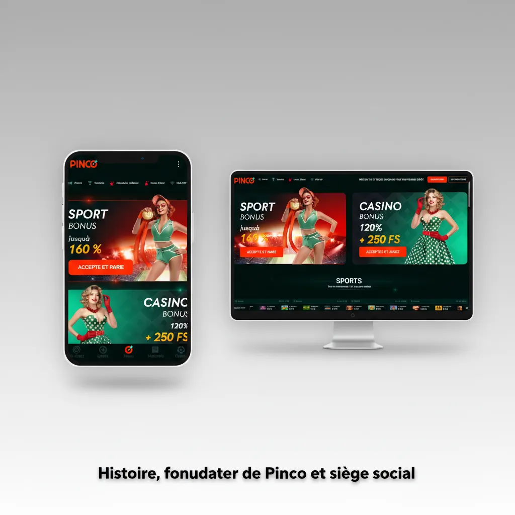 Histoire de Pinco: fondateur, licence de jeu reconnue, transparence, sécurité et siège social