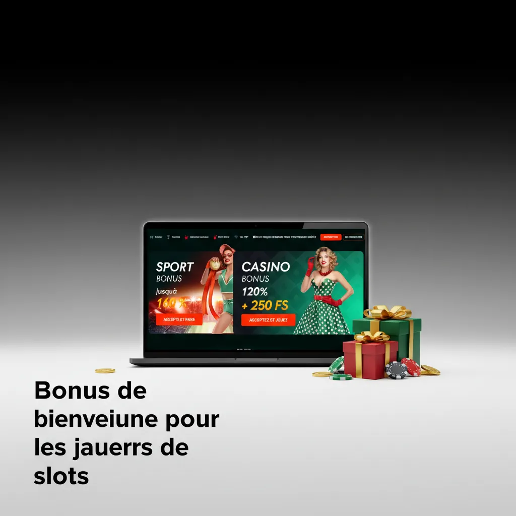 Bannière bonus de bienvenue pour joueurs de slots: jusqu’à C$7 500 + 250 tours gratuits, recharges, cashback, VIP.