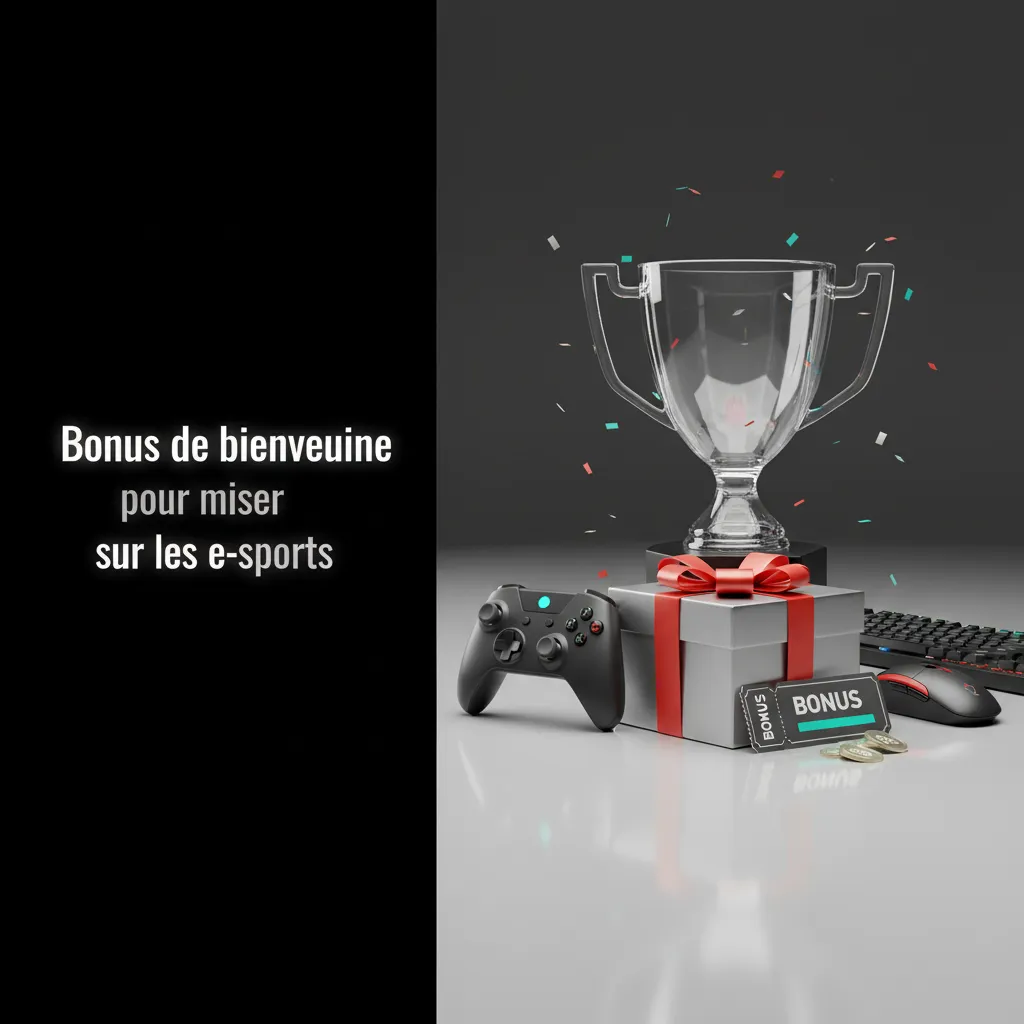 Bannière promo e-sports: 7 500 $ CA + 250 tours gratuits; étapes compte, bonus, dépôt; jeux CS2, Dota 2, LoL, Valorant.