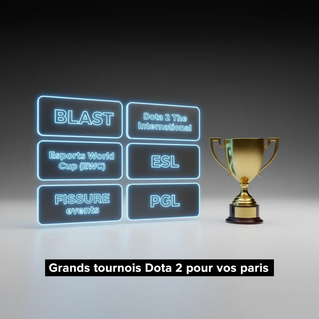 Grands tournois Dota 2 pour parier au Canada: TI, ESL, BLAST, EWC, PGL, FISSURE; vérifiez formats et horaires de l’Est.