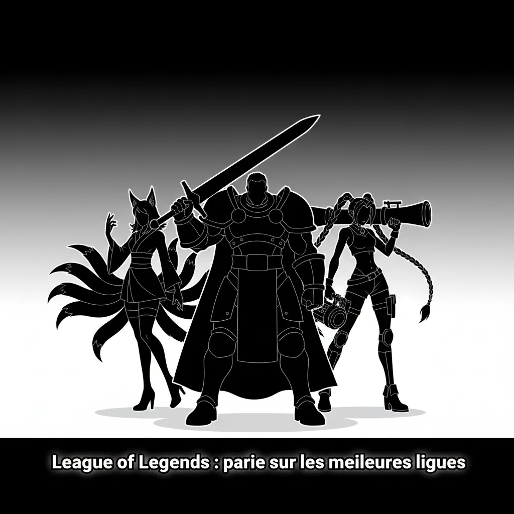 Pari e-sport LoL: Worlds, MSI, LCK, LPL, LCS; marchés gagnant, handicaps, 1er dragon/tour/baron, pré-match et live.