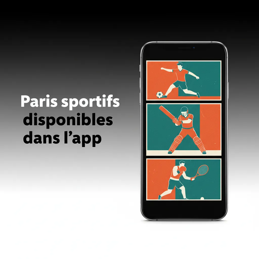 Écran d’app de paris sportifs avec cotes en direct et ligues: LNH, NBA, NFL, MLS, ATP/WTA, MLB, UFC, PGA, F1, eSports.