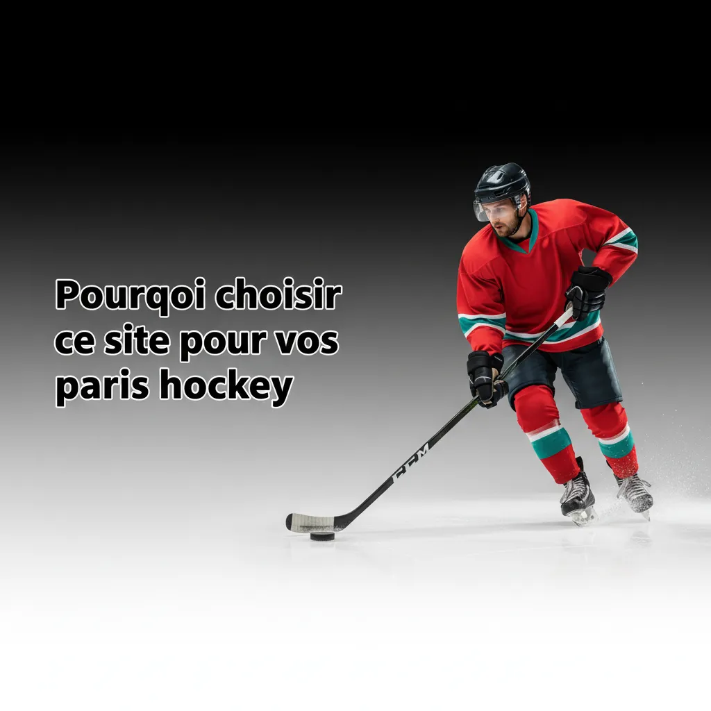 Site de paris hockey Pinco: cotes LNH compétitives, en direct, Cash Out, dépôt CAD, mobile, marchés variés, bilingue.