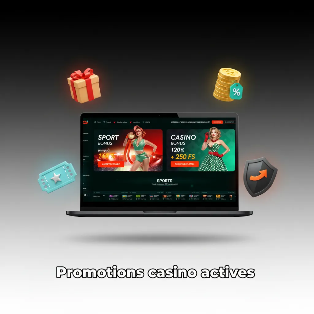 Promos casino: Recharge hebdo 50%+50 tours, Cashback slots 10%, Live Boost 25%, Tournois & Drops & Wins, High Roller.