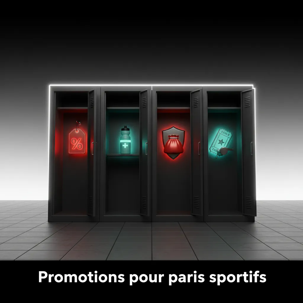 Promotions paris sportifs: bonus de bienvenue, assurance combiné, boosts de cotes, cashback hebdo, recharge vendredi