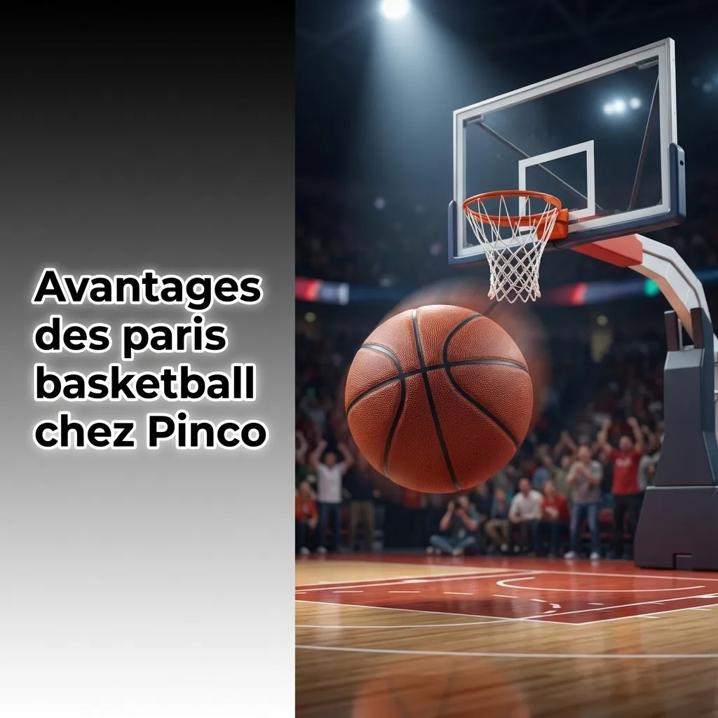 Interface de paris sportifs Pinco montrant cotes NBA et options de mise pour basketball en direct