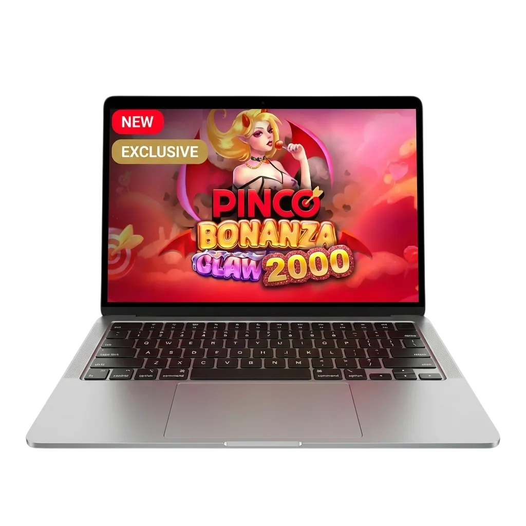 Bonanza Claw 2000 slot game interface with claw machine mechanics and high volatility features on Pinco casino platform