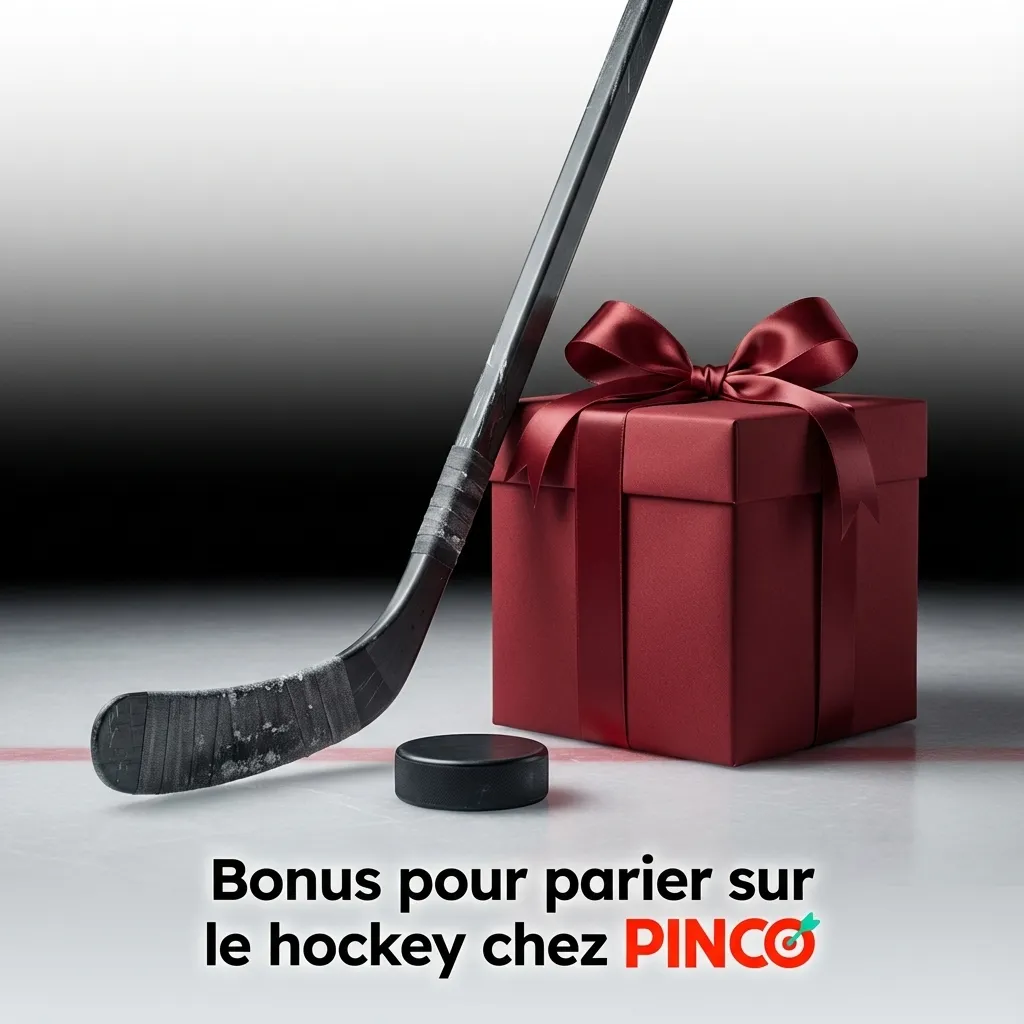 Pinco welcome bonus offer showing 100% match up to $500 CA for hockey betting with 5x wagering requirements