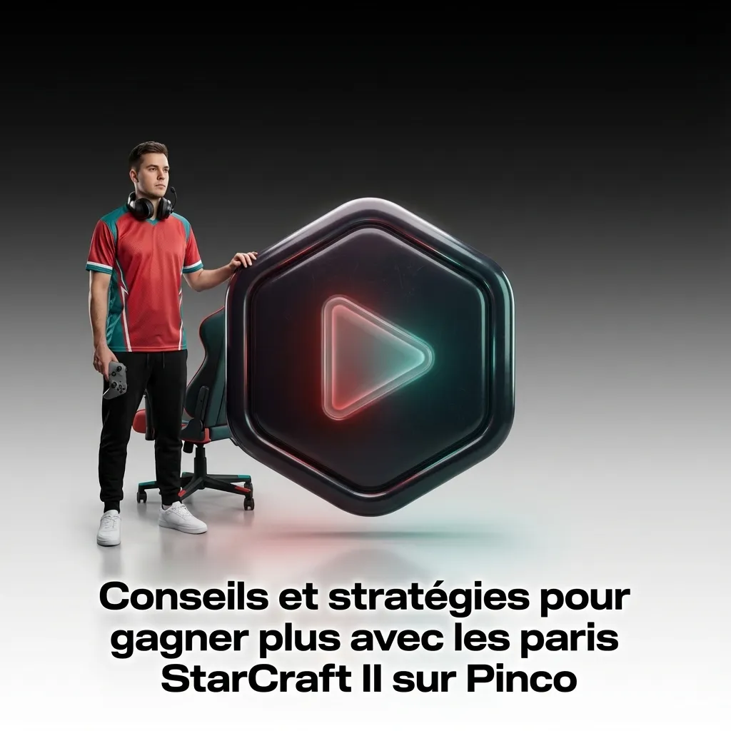 StarCraft II betting strategy guide showing bankroll management, match analysis, and game knowledge tips for Pinco users