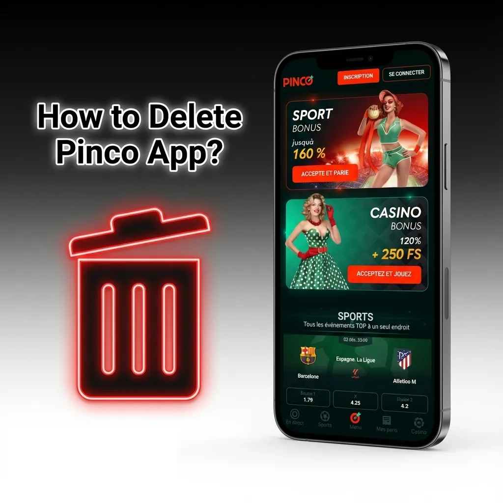 Android and iOS users removing Pinco app icon from their mobile device home screen