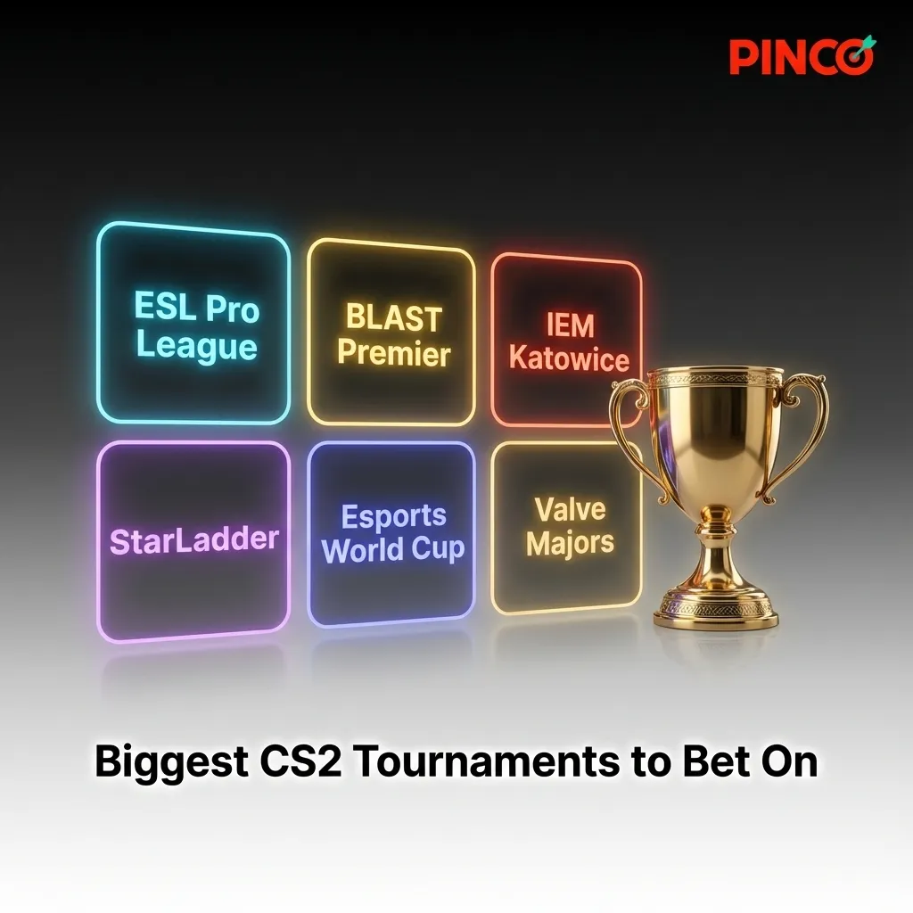 Professional CS2 esports tournament arena with competitive teams battling on main stage under bright lights