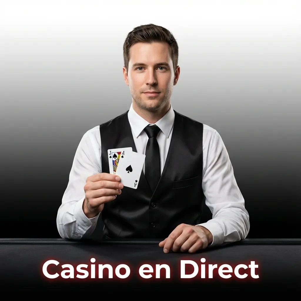 Live casino tables with real dealers streaming roulette, blackjack, baccarat, poker and game shows in real-time