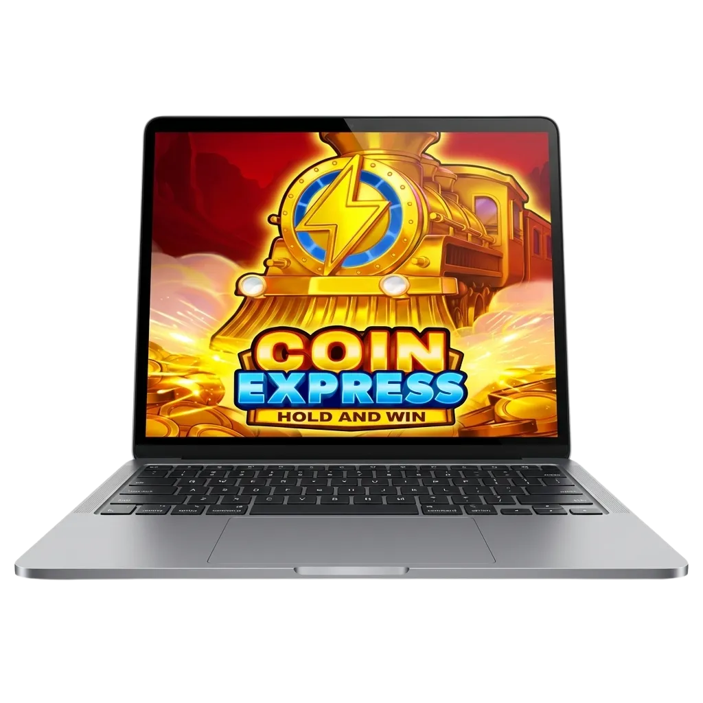 Fast-paced Coin Express slot game interface showing high-volatility gameplay from 3 Oaks Gaming available in Canada