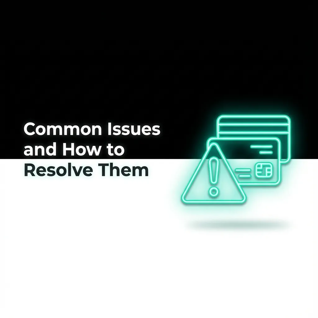 Troubleshooting guide showing common withdrawal issues and solutions for online gaming platforms with verification steps.