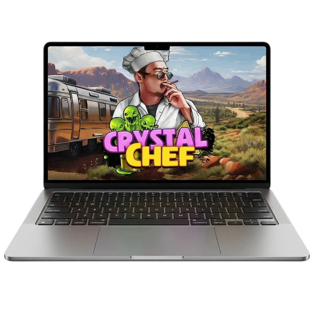 Crystal Chef online slot game featuring high volatility gameplay and 95.7% RTP, available at Canadian casinos
