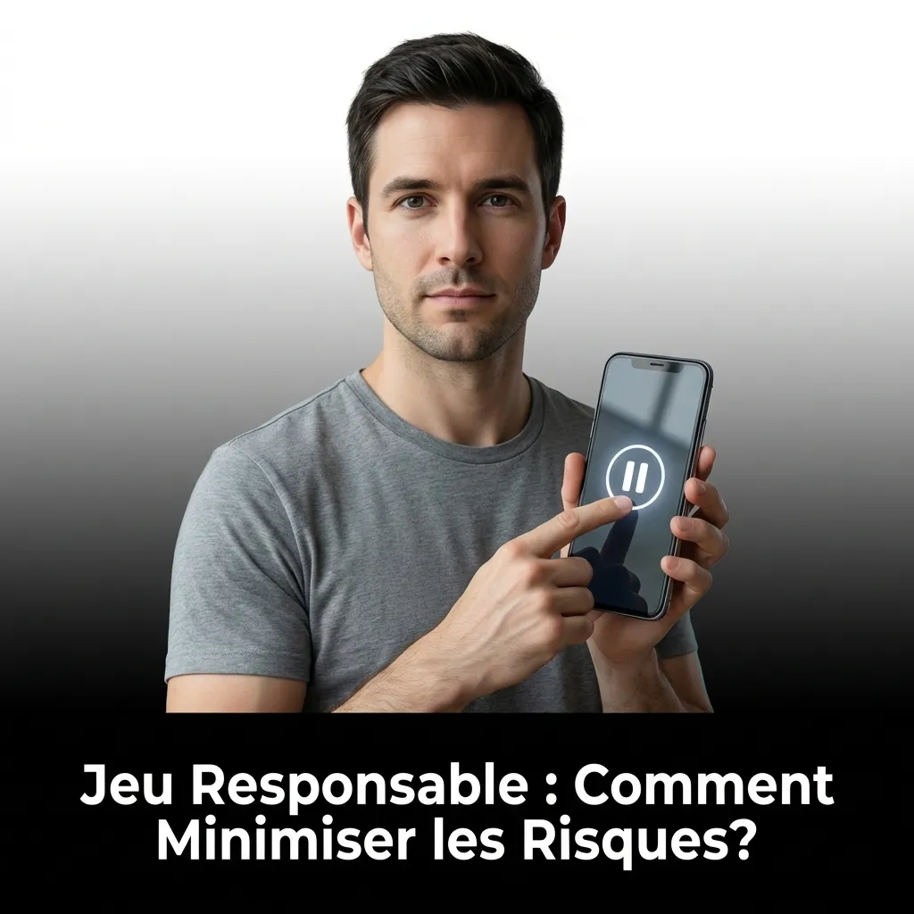 Casino gaming tips showing budget limits and responsible gambling practices on a mobile device screen