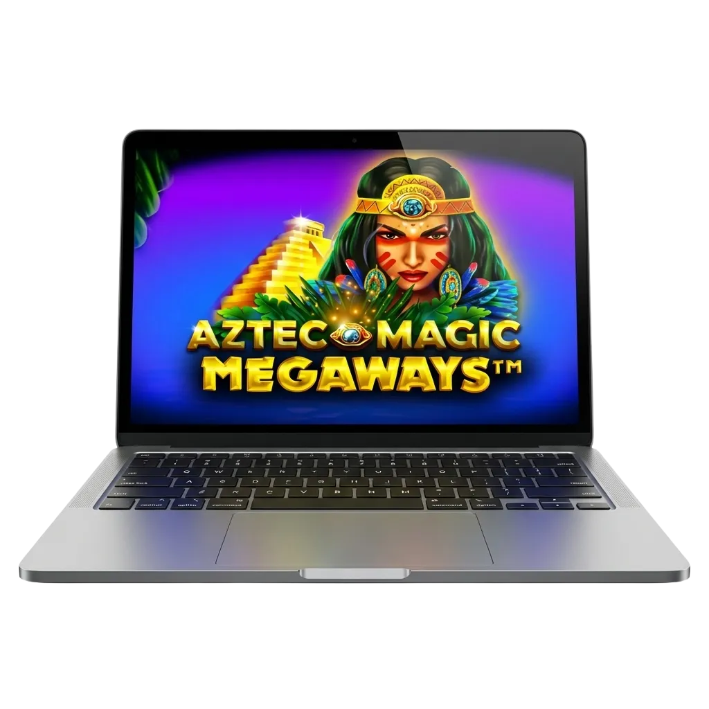 Aztec Magic Megaways slot game with ancient temple symbols and 117,649 ways to win on Canadian casino platform