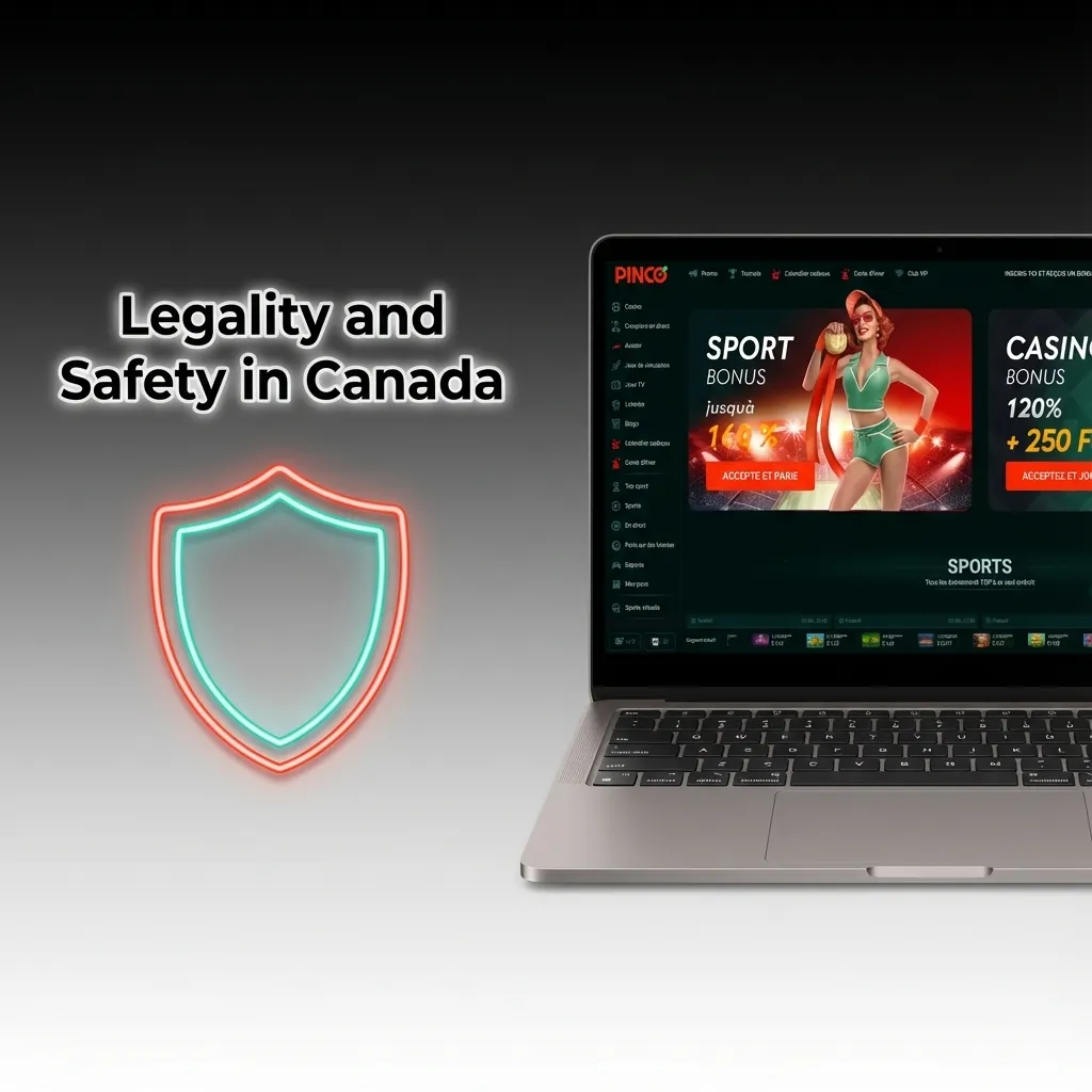 Canadian players accessing Curaçao-licensed online casino with SSL encryption and responsible gaming tools displayed