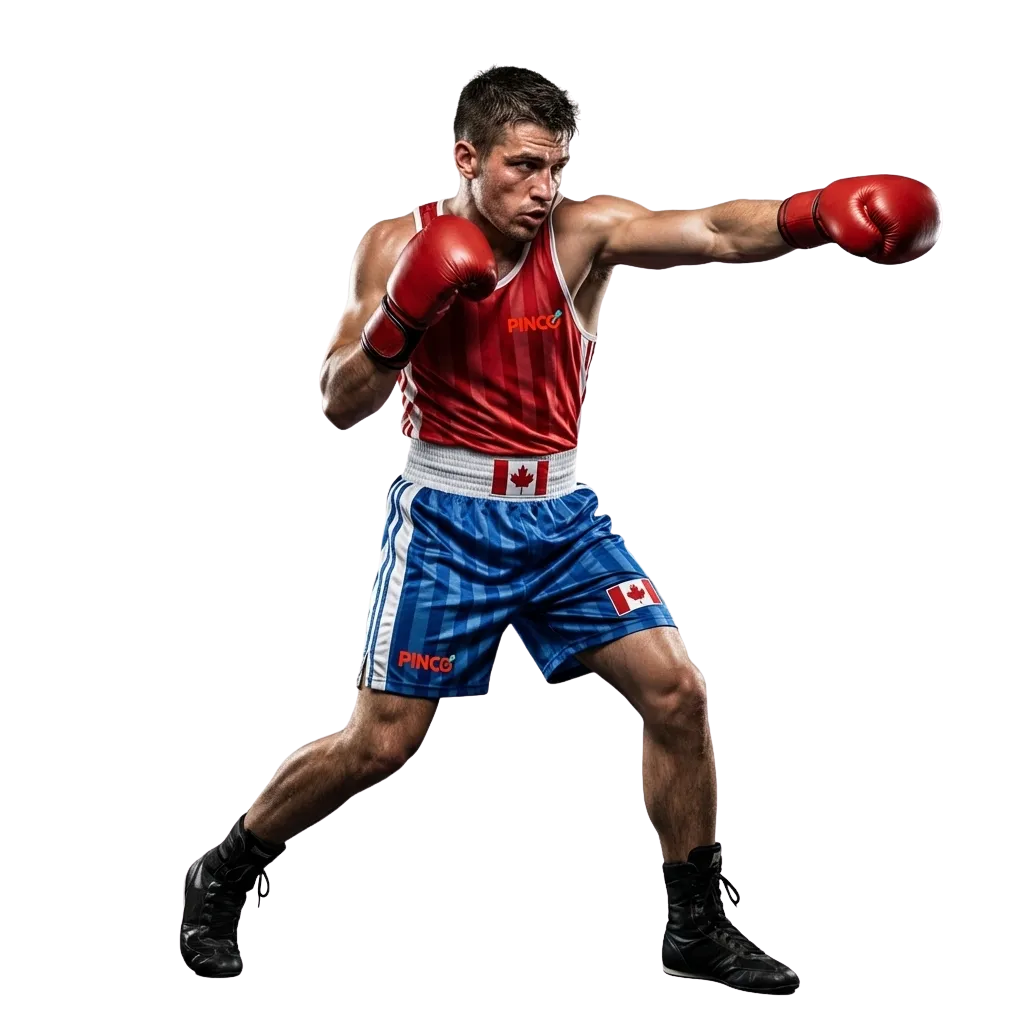 Pinco MMA betting interface showing UFC and Bellator odds with live markets and fighter props for Canadian bettors.