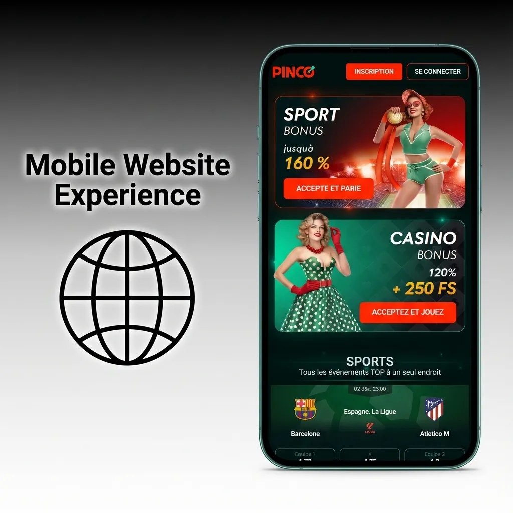 Mobile gaming interface showing fast-loading casino and sports betting with one-tap navigation and touch controls