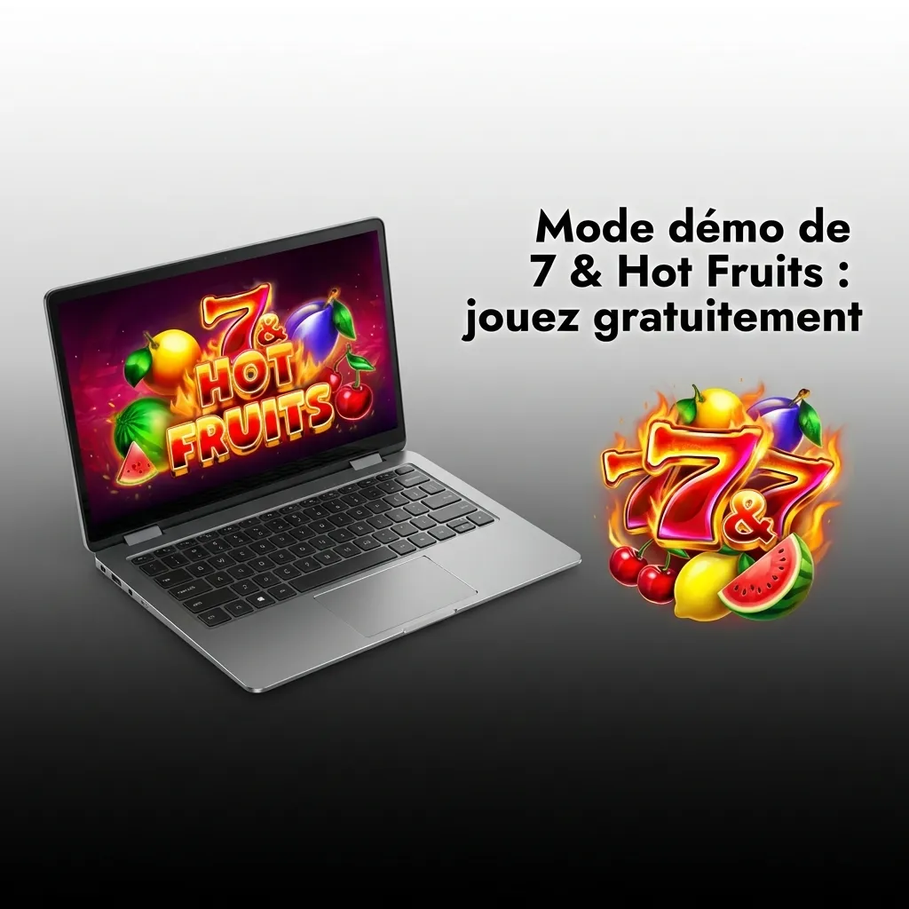 Joueur testant le mode démo de 7 & Hot Fruits sur Pinco sans risque financier avec gains virtuels