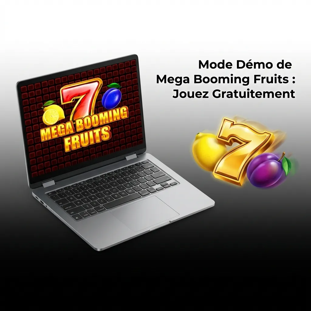 Joueur testant Mega Booming Fruits en mode démo gratuit avec crédits virtuels sur Pinco