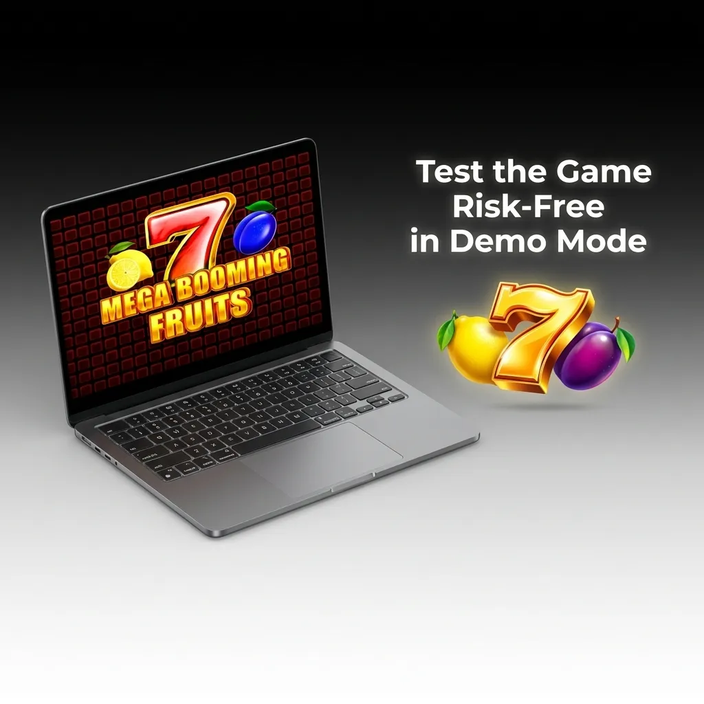 Players testing Mega Booming Fruits slot game in demo mode with virtual credits on Pinco casino platform
