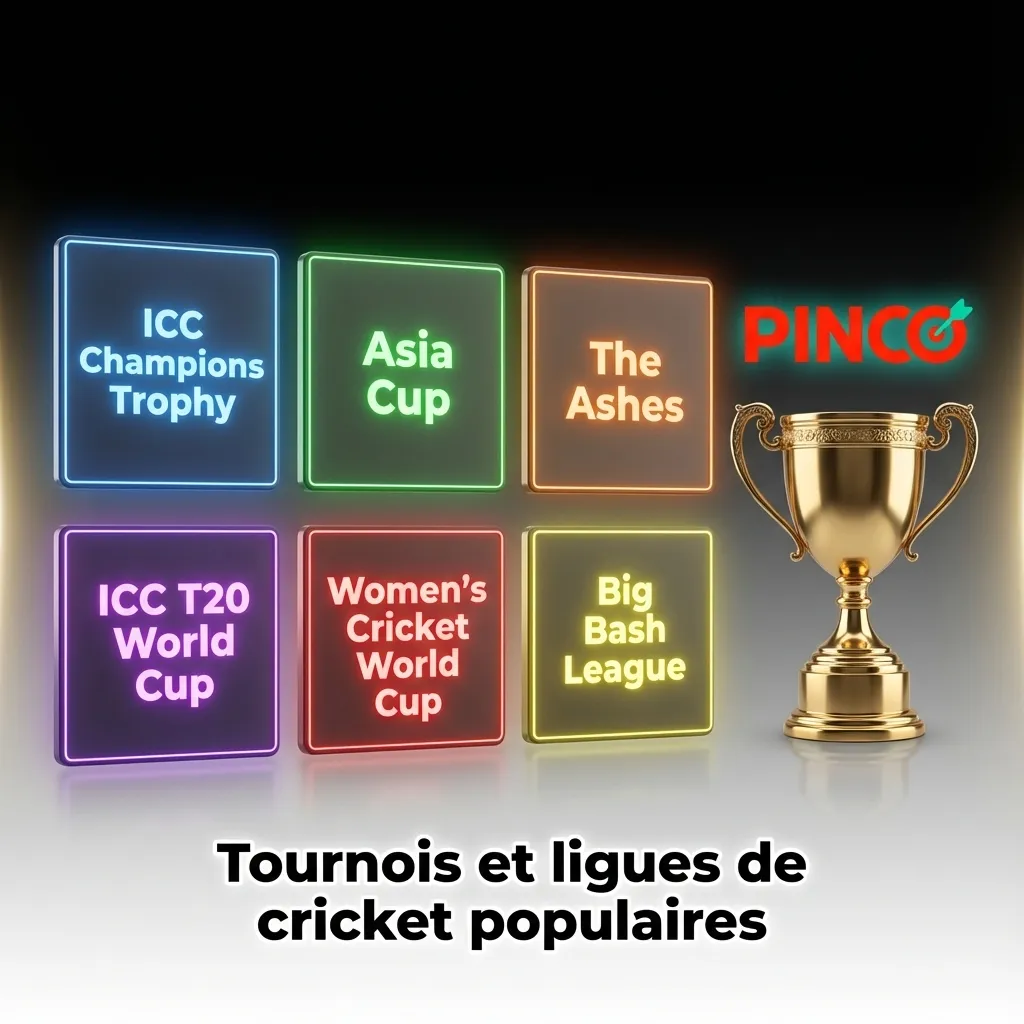Cricket tournaments including ICC World Cup, T20, IPL, and The Ashes for Canadian bettors on betting platform