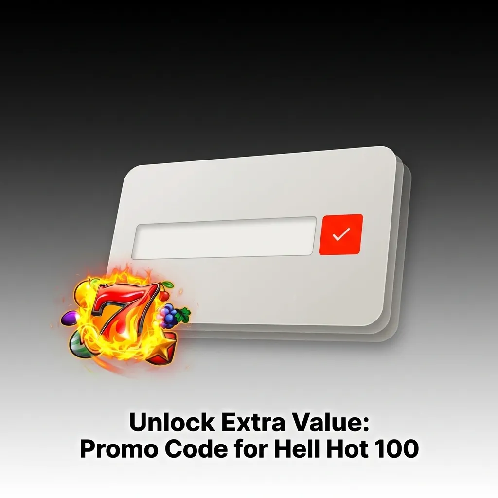 Players entering promo code HELLHOT on deposit page to unlock bonus free spins and boosted match percentage rewards