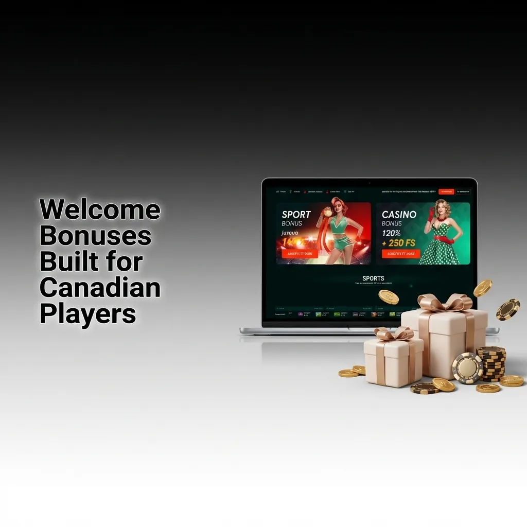 Canadian casino welcome bonus: 120% match up to C$7,500 plus 250 free spins, or 160% sports betting bonus up to C$7,500