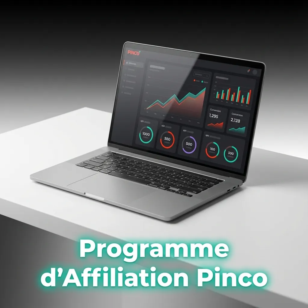 Programme d'affiliation Pinco offrant jusqu'à 40% de commissions récurrentes avec outils marketing et support dédié