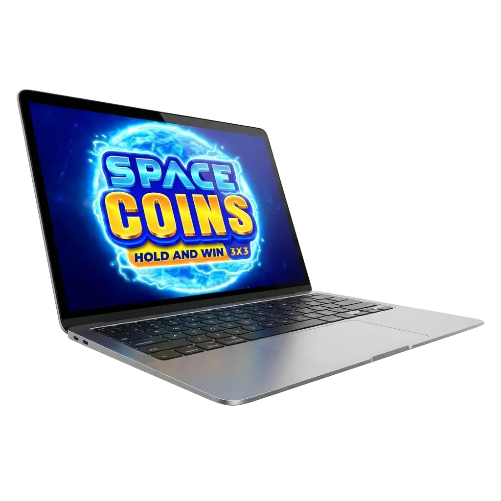 Space Coins arcade game by 3 Oaks Gaming at Pinco Casino with bonus offer and cosmic-themed interface for Canadian players