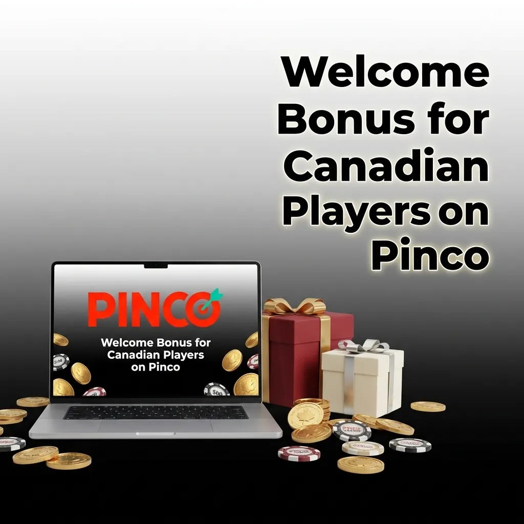 Canadian players claiming 120% welcome bonus up to C$7,500 plus 250 free spins at Pinco online casino
