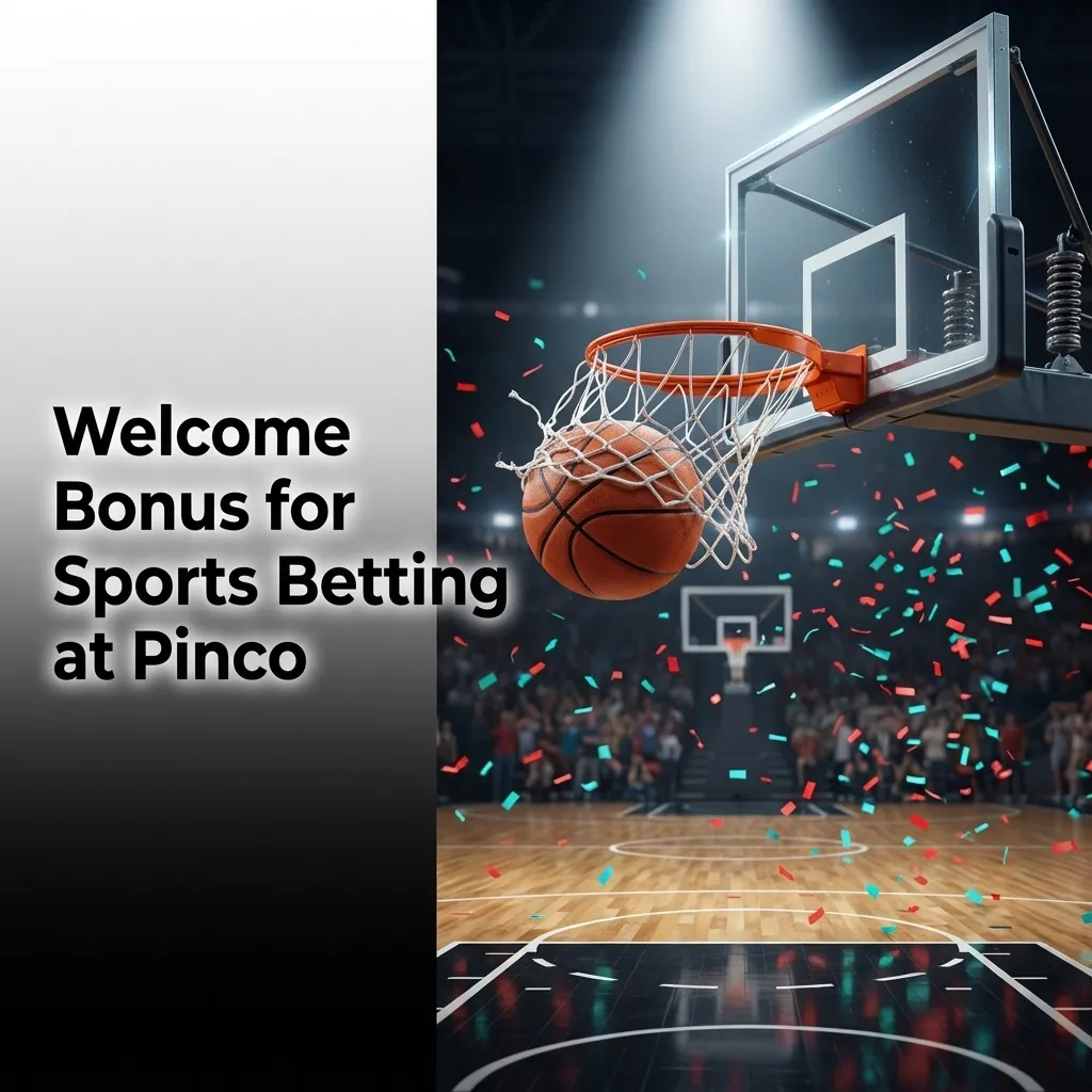 Pinco welcome bonus banner showing 100% match up to $500 for new Canadian sports betting customers