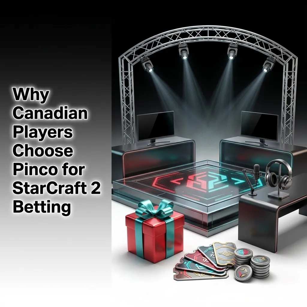 Canadian players choosing Pinco platform for StarCraft 2 esports betting with competitive odds and local payment options